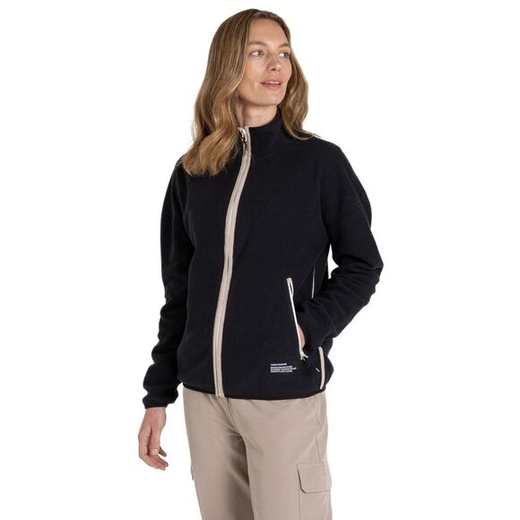 Craghoppers Womens/Ladies CO2 Renu Technology Full Zip Fleece Jacket / Black - Picture 3 of 4